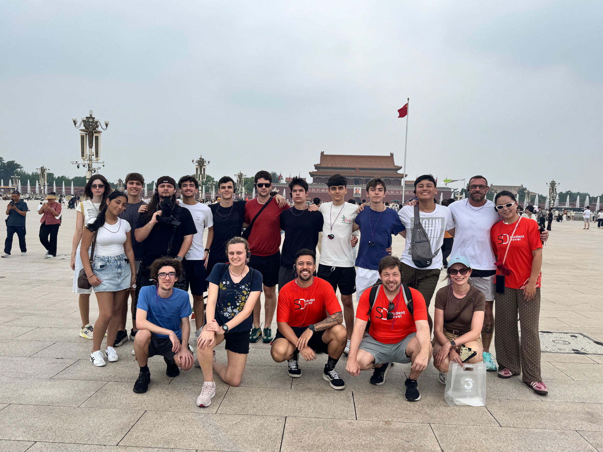 Grupo em Beijing